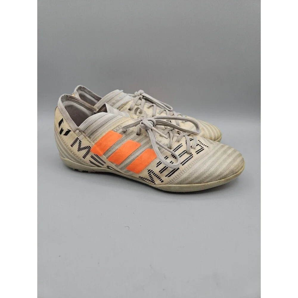 Adidas Nemeziz Messi Tango 17.3 Soccer Cleats White Youth Boys/Mens 5 M